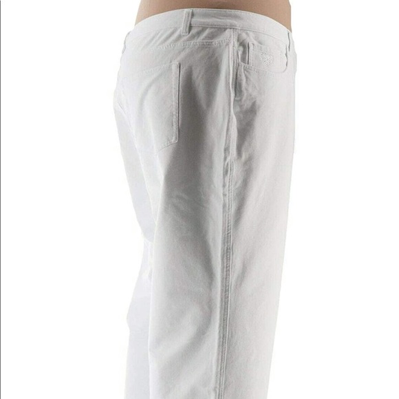 Quacker Factory NWOT white Dream Jeans - Picture 4 of 6